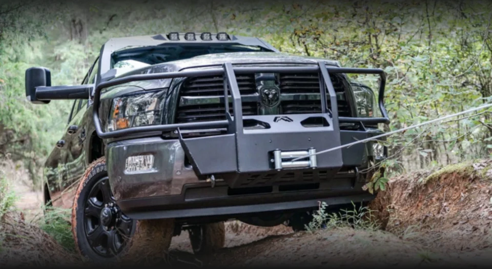 Stand Out and Stay Protected with Custom Dodge Bumpers from Iron Ox Products